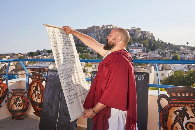 Athens: Ancient Greek Theatre Murder Mystery Experience - Duration and group size: plan for an easy one-hour slot