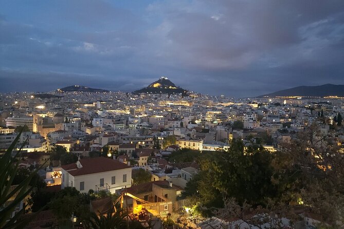 Athens at Night Small-Group Walking Tour with Dinner - Temple of Hephaestus, the well-lit classic photo stop
