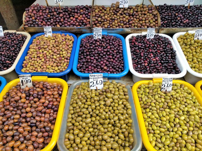 Athens: Authentic Greek Food Walking Tour - A Walk Past the Spice Street and Herb Stores