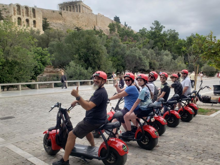 Athens: Award-Winning Acropolis Guided e-Scooter Tour - Odeon of Herodes Atticus and Areopagus Hill: Where the Stories Get Political