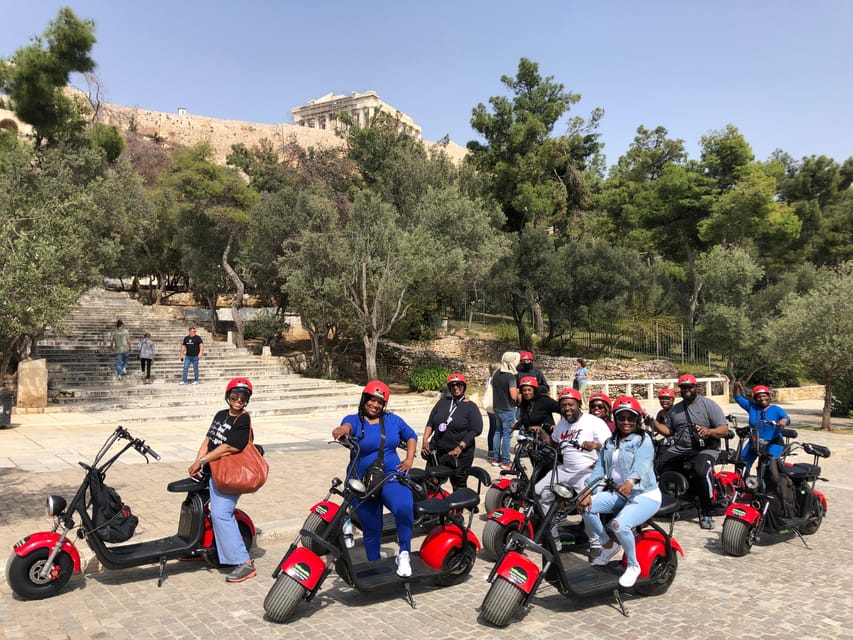 Athens: Award-Winning Acropolis Guided e-Scooter Tour - Acropolis Perimeter Stops: Parthenon, Propylaea, Erechtheion, and the Rest