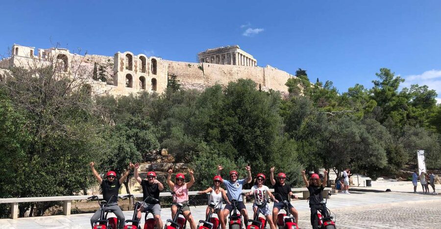 Athens: Award-Winning Acropolis Guided e-Scooter Tour - Where You Meet Wheelz (Chatzichristou 6A, Behind the Acropolis Museum)