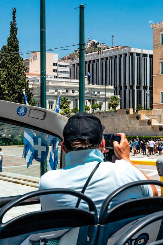 Athens: Big Bus Hop-on, Hop-off Tour by Open-Top Bus - Acropolis and Parthenon Area Stops: Where the Big Moments Happen