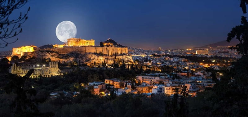 Athens: Big Bus Live-Guided Night Tour by Open-Top Bus - Key highlights worth your attention