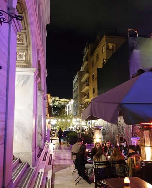 Athens by Night: Social Walking Tour to Meet, Connect, & Explore - Anafiotika: the quiet white-houses contrast near the Acropolis