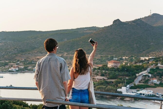 Athens: Cape Sounion and Poseidon Temple Sunset with Audio Guide - Timing the sunset, photo spots, and when clouds change the mood