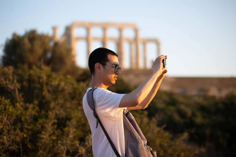 Athens: Cape Sounion & Temple of Poseidon Sunset Experience - Temple of Poseidon Arrival: Free Time, Photos, and the Best Way to Use It