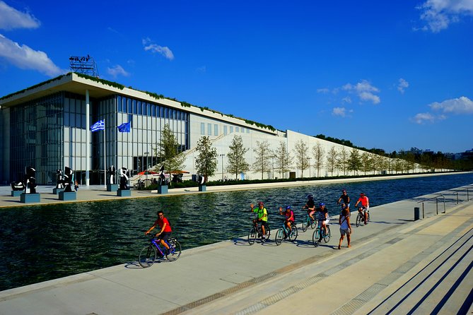 Athens City and Sea bike tour - Ancient Agora walkways, Hephaestus viewpoints, and the Stoa of Attalos
