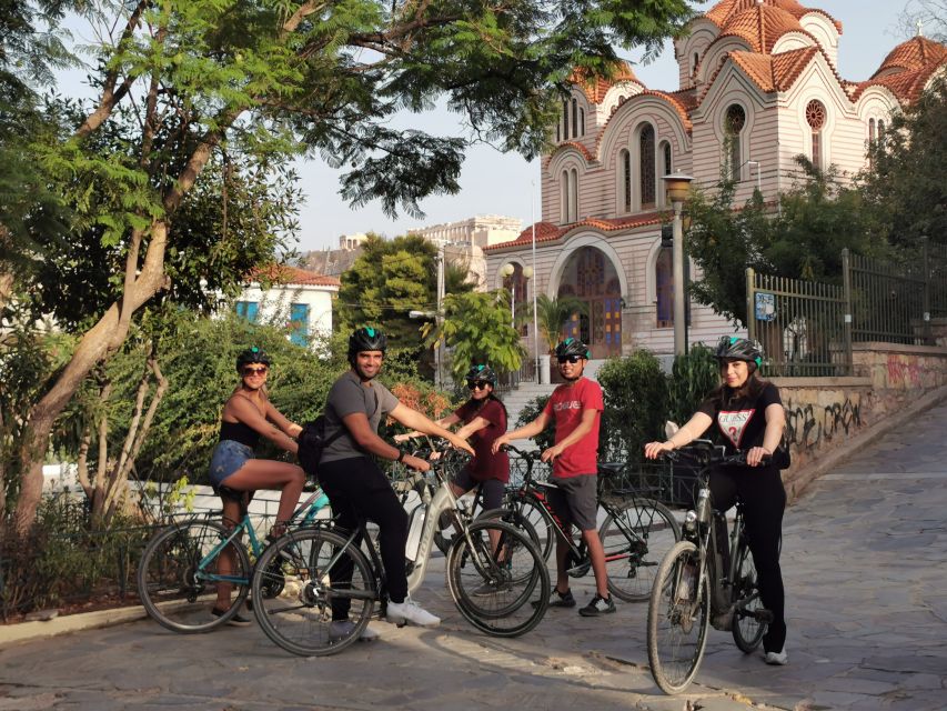 Athens: City Bike tour with Acropolis Visit Option - Getting your bearings fast from the Acropolis metro meeting point