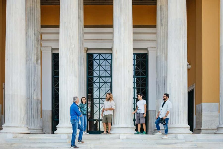 Athens: City Electric Bike Tour with Acropolis Visit Option - Temple of Olympian Zeus to Zappeion: Your First Photo Spine
