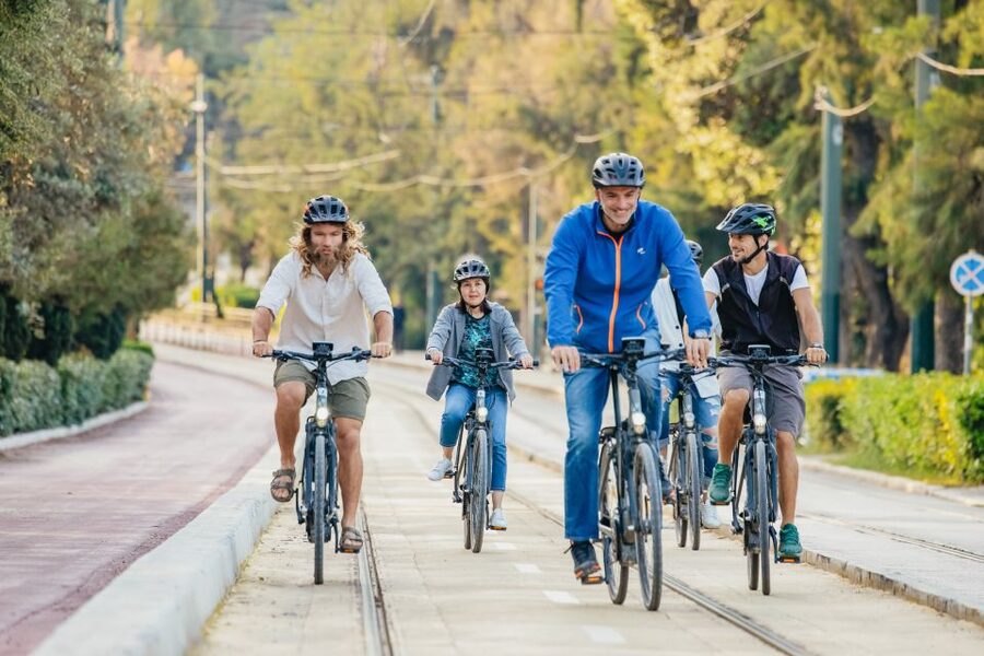 Athens: City Electric Bike Tour with Acropolis Visit Option - Presidential Mansion Guard Views and the City-View Moments