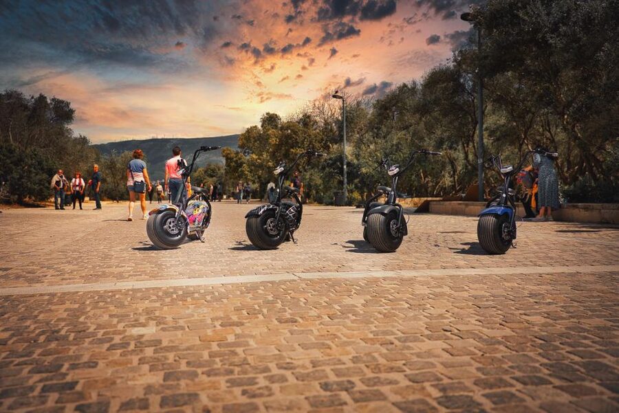 Athens: City Highlights Guided E-Scooter Tour - Acropolis and Parthenon: the best overview if you want photos without entry