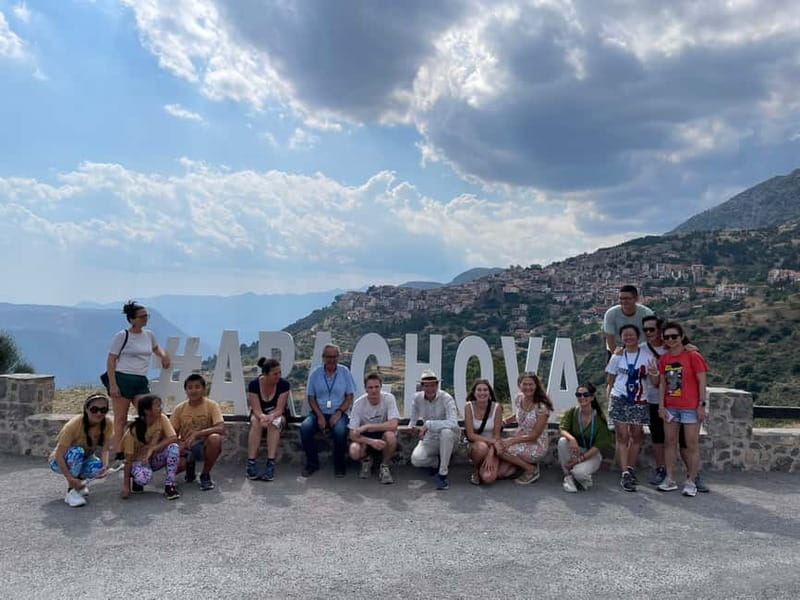 Athens: Delphi Oracle & Museum Tour with a Licensed Guide - Temple of Apollo views, plus the walking reality