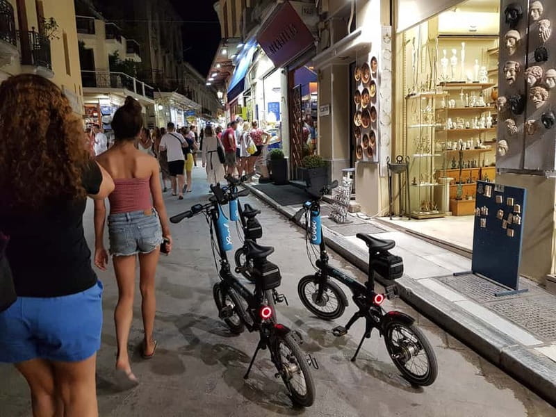 Athens: Discover the City Electric Bike Night Tour - Academy of Athens and the route up toward Kolonaki