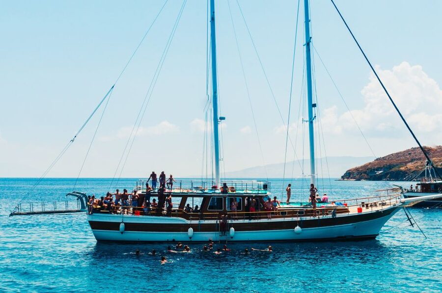 Athens: Full-Day Island Hopping Cruise with Lunch & Transfer - The Boat Day Vibe: Wooden Comfort, Deck Time, and Easy Water Access