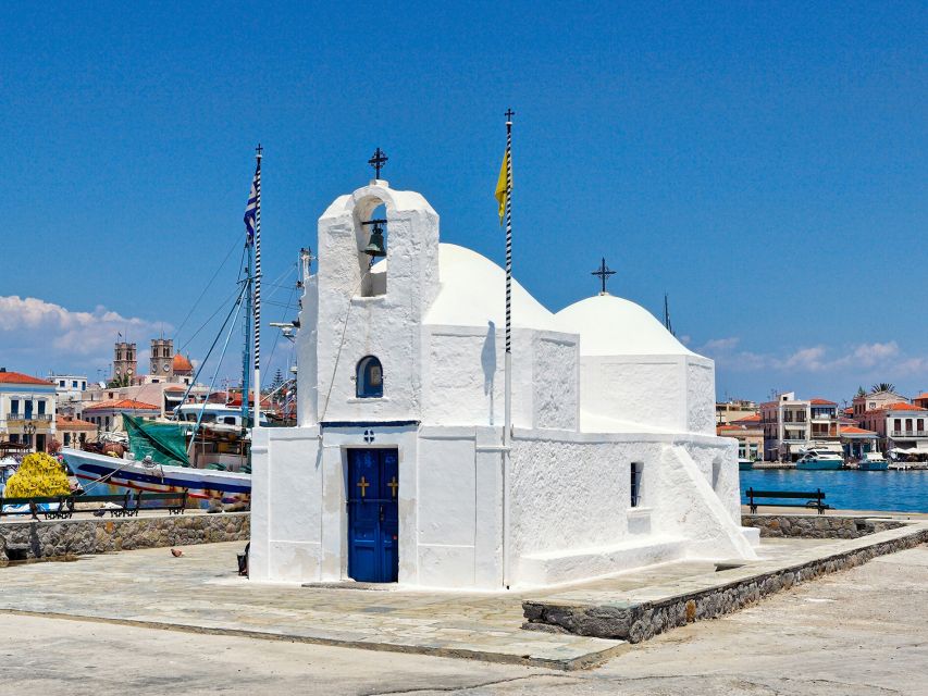 Athens: Guided Day Trip to Aegina Island with Swimming - Temple of Athena Aphaia: what to look for in the ancient ruins