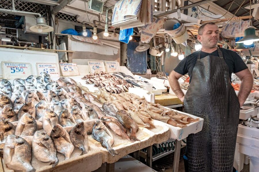 Athens: Guided Greek Food Walking Tour with Tastings - Specialty stores: olive oil, wine, honey, vinegar, and the deli counter culture
