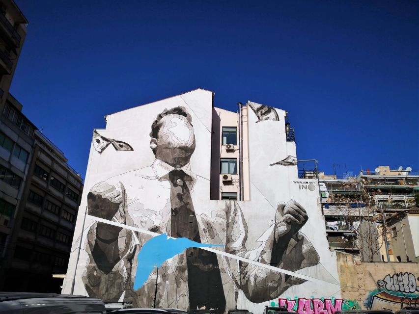 Athens: Guided Urban Street-Art Tour - Sarri: small streets and courtyards where art feels closer to the street