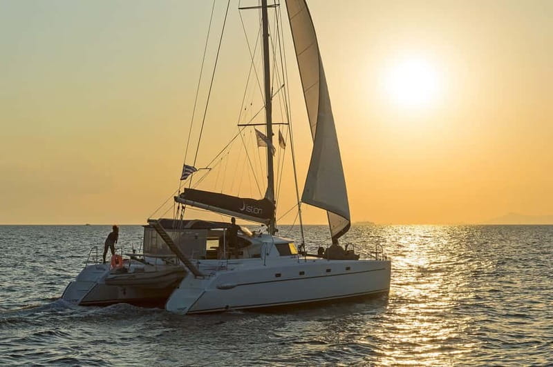 Athens: Half-Day Sunset Catamaran Cruise with Meal & Drinks - Getting to Alimos Marina without turning your day into logistics