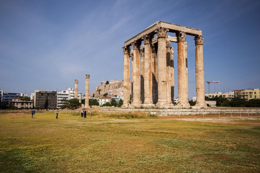 Athens: Highlights and Acropolis Guided Tour - Plaka streets toward the Acropolis, with stories you will want later
