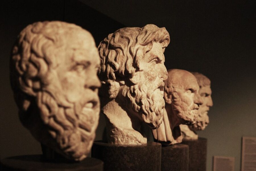 Athens Highlights: Myths & Philosophers Private Walking Tour - The first stretch: Panepistimio, Hansen’s Trilogy, and myth meeting street-level Athens