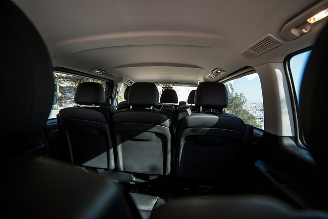 Athens hotels to Piraeus port Private departure transfer - WiFi, Water, and Air Conditioning: Small Comforts That Add Up