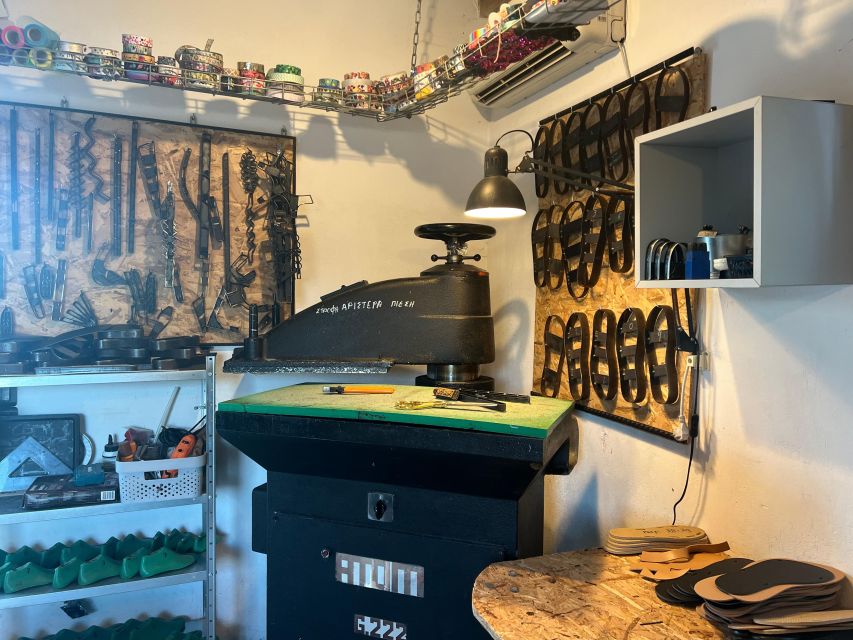 Athens: Make your own Leather Sandals Workshop - From leather to sandals: what you actually learn and do