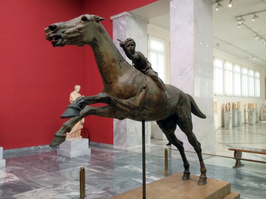 Athens: National Archaeological Museum Ticket & Audio Guide - Entering The National Archaeological Museum, with an e ticket that buys you time
