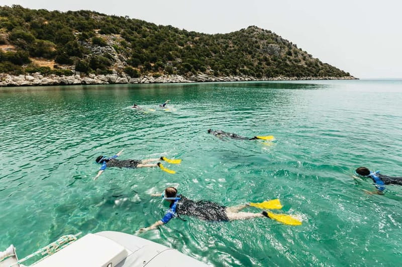 Athens, Nea Makri: Guided Small Group Snorkeling Boat Trip - Meet at Frinis 20, Then Get Set With Snorkel Gear and a Small-Group Crew