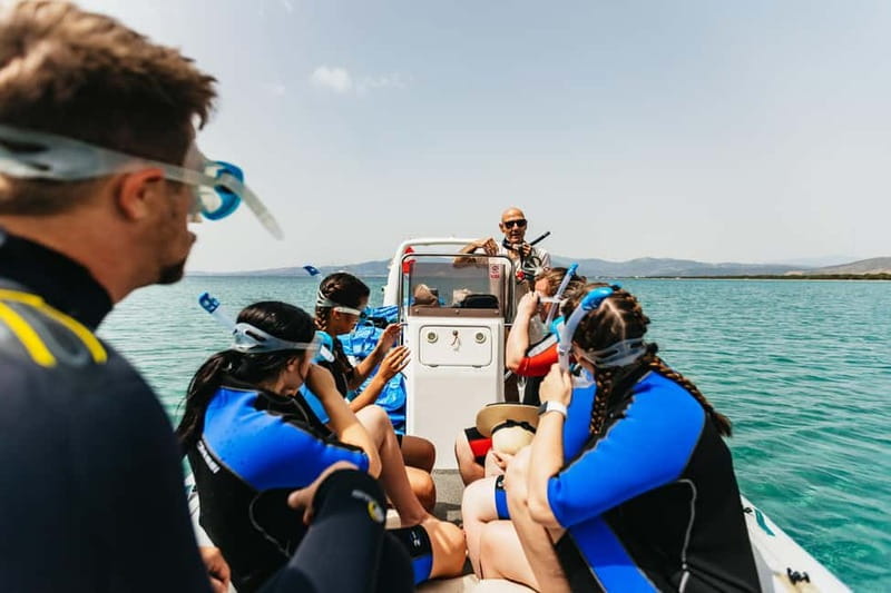 Athens, Nea Makri: Guided Small Group Snorkeling Boat Trip - Marathon Cape Snorkeling Stop: Clear Water, Marine Life, and Real Coaching