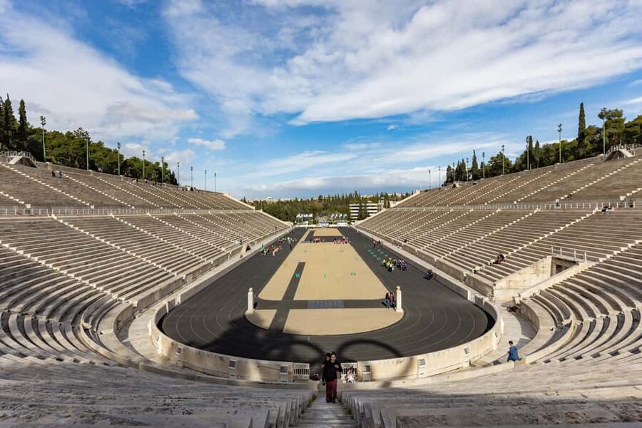 Athens: Olympic Games Workout Session - Zappeion Congress Hall Meeting Point, National Gardens Warm-Up, and the 1896 Revival