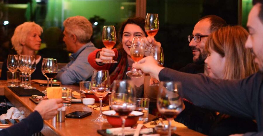 Athens: Premium Food and Wine Tasting Tour in the evening - The wine bar tasting of 4 indigenous Greek wines