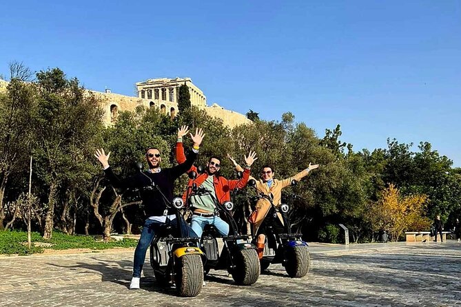 Athens: Premium Guided E-Scooter Tour in Acropolis Area - Finishing near the Acropolis Museum: what you get, and what you do not