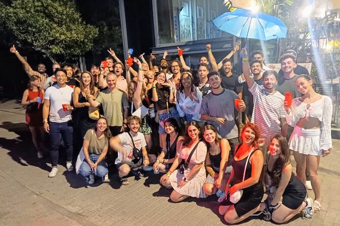 Athens Pub Crawl with 1hr Open Bar & VIP Nightclub Access - How the Night Flows: 2 Bars and 1 Club, in Order