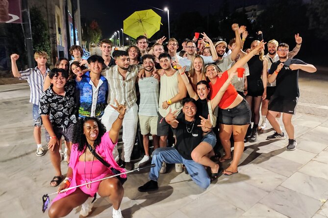 Athens Pub Crawl with 1hr Open Bar & VIP Nightclub Access - Tickets That Match How You Want to Drink