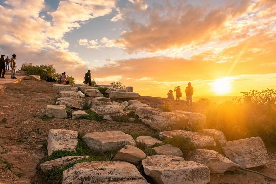 Athens Riviera: Poseidon Temple & Lake Vouliagmeni Day Tour - Kape Beach for swimming, relaxation, and a short guided mindfulness moment