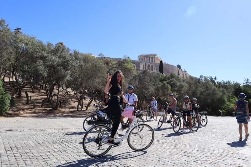 Athens: Small Group E-Bike Tour of Historic Highlights - Areopagus, Ancient Agora, and the view you actually remember