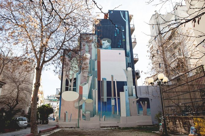 Athens Street Art Walk - Athens street art, seen from street level