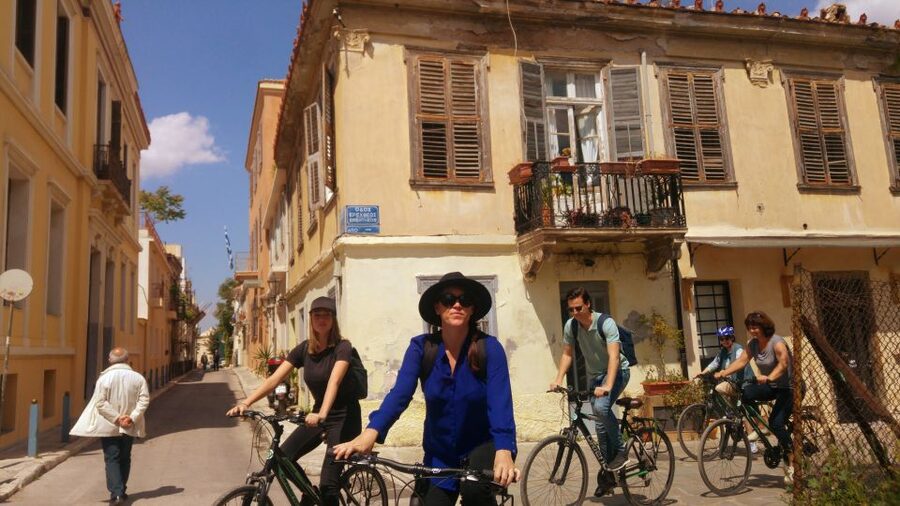 Athens: Sunset Bike Tour - Presidential Palace and the Change of the Guards Moment