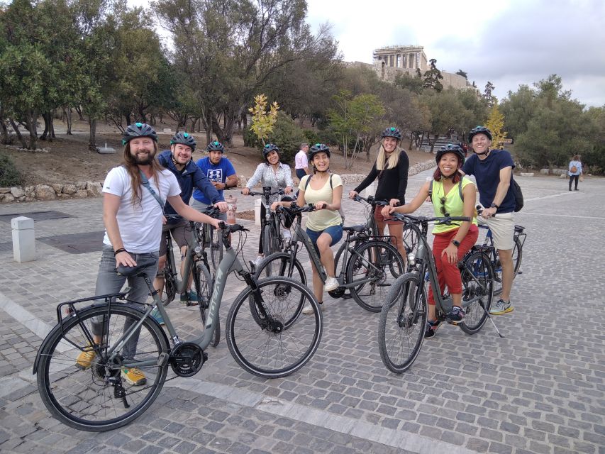 Athens: Sunset Bike Tour - Monastiraki and the Metropolitan Church Stop