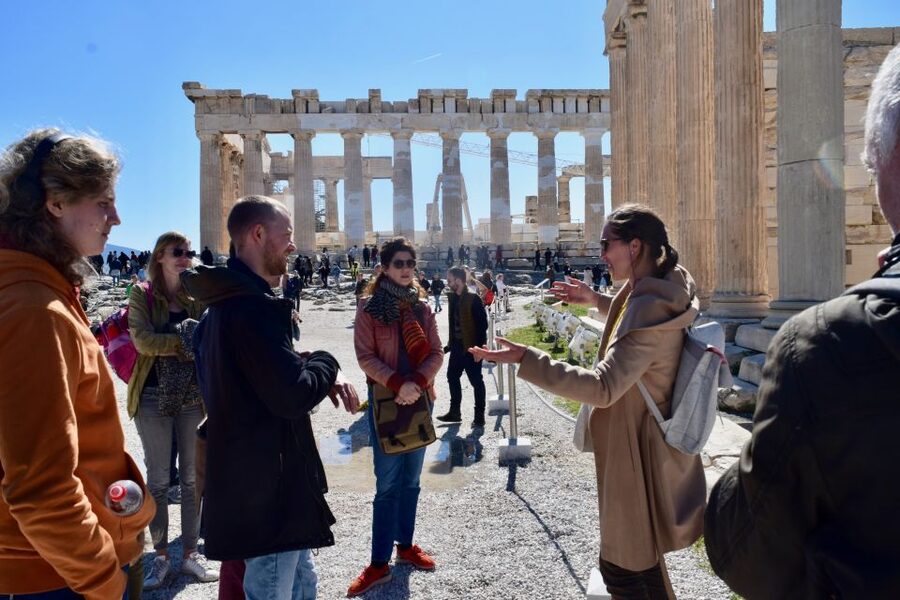 Athens: The Acropolis Guided Walking Tour in Dutch - Theatre of Dionysus: where you can feel the roots of Greek drama