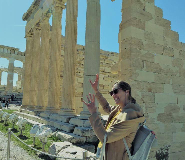 Athens: The Acropolis Guided Walking Tour in German - From the first hospital to Herodes Atticus, the route broadens