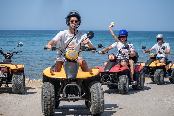 ATV Quad Guided Sightseeing/ Exploring Tour@The Pink Palace Corfu - Corfu hidden gems and the return ride that brings it home