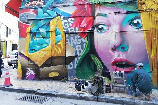 Awesome Street Art Tour in Athens with a Local Expert Small-Group - Stop 1: Gazi and the feeling of a street art neighborhood