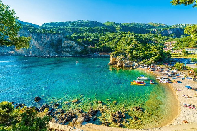 Best Corfu Beach Tour for Cruise Guests: Paleokastritsa & Glyfada - Paleokastritsa Beach: Coves, a 13th-Century Monastery, and Optional Blue Caves