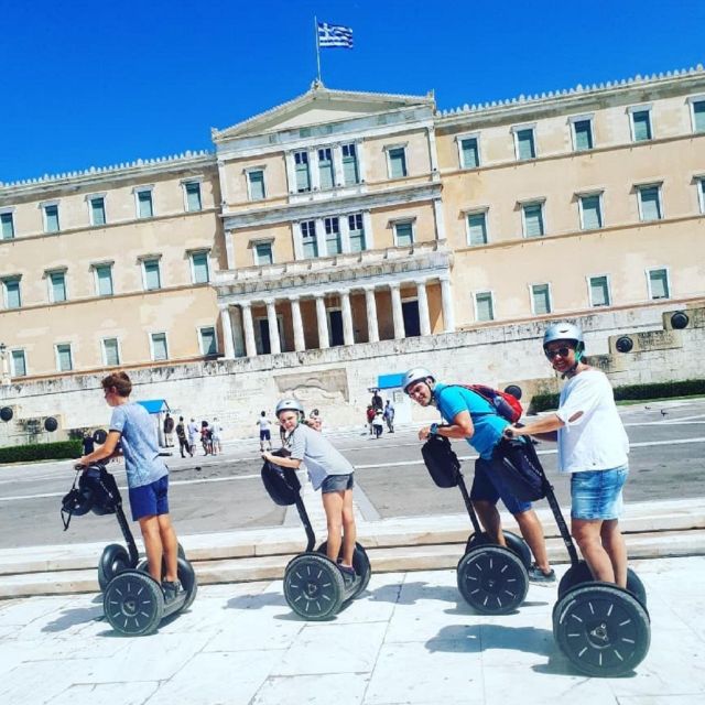 Best of Athens Segway Tour - Segway training and the realistic start at Eschinou 9 or the National Gardens