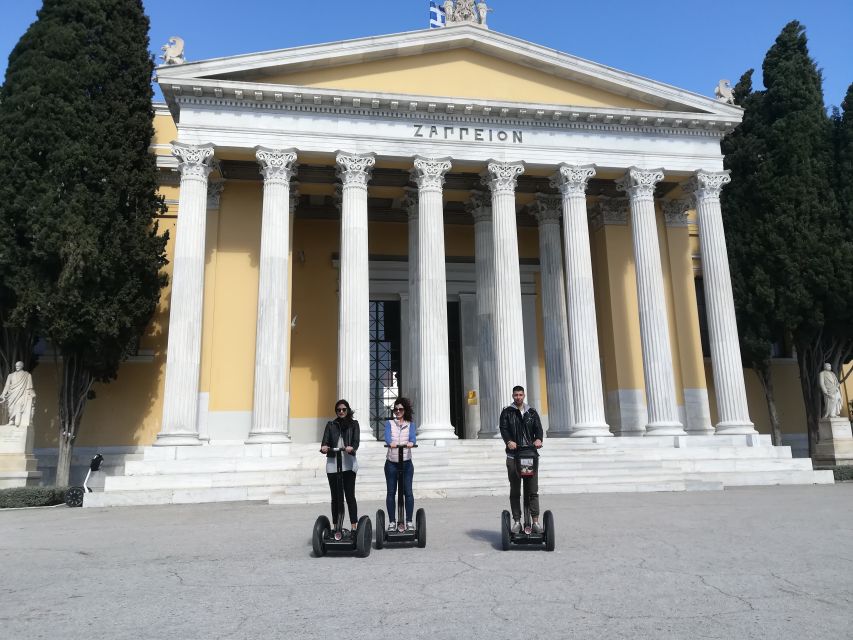 Best of Athens Segway Tour - Pnyka Hill panoramas and the route into Roman Athens near the Temple of Zeus