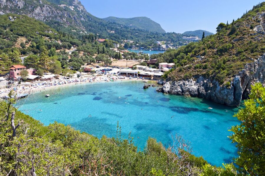 Best of Corfu Private Minibus Tour - Paleokastritsa Beach and the Monastery of the Virgin Mary