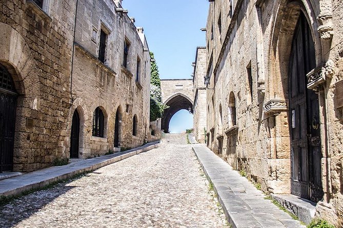 Best of RHODES and LINDOS Private Tour - Mandraki Harbour and the Church of the Annunciation Photo Pair