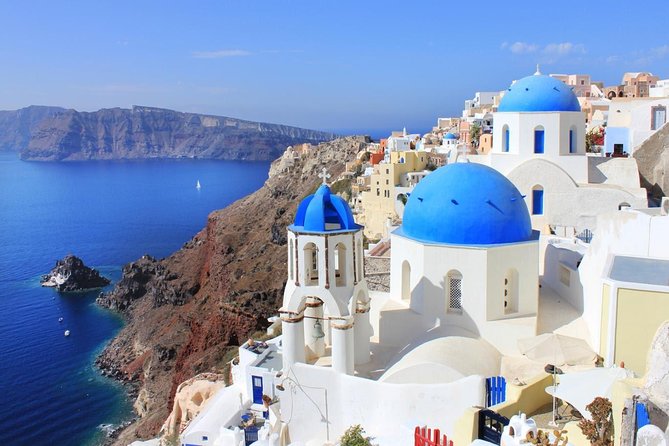 Best of Santorini Sightseeing Guided Tour 5h - Oia First: The One Blue Dome View and Real Walking Time